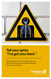 Back Safety Poster