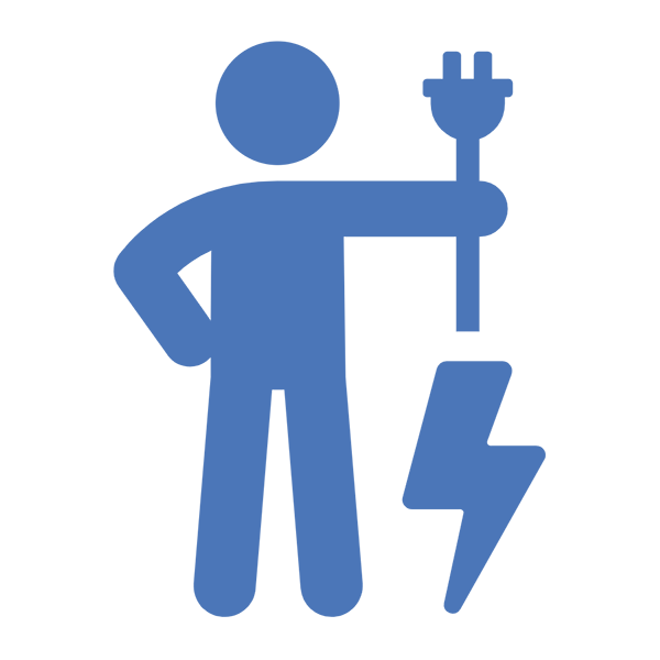 Working person icon