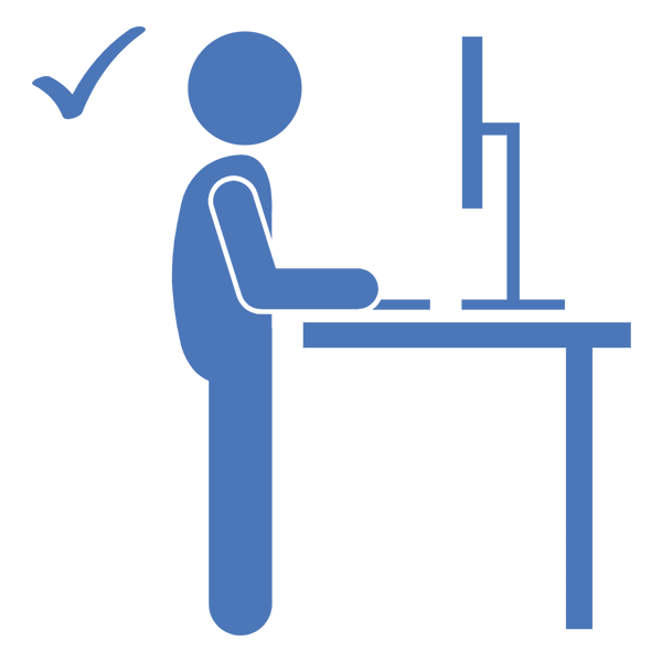 Working person icon